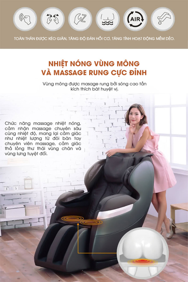 Ghế massage Okasa 