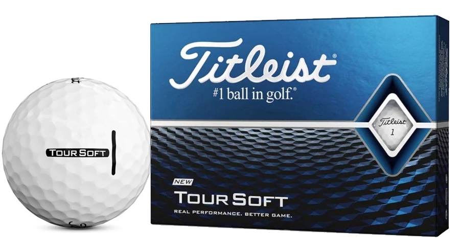 Bóng golf Titleist Tour Soft (hộp 12 quả)