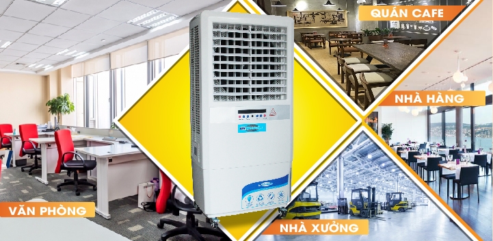 Máy dùng được cho nhiều không gian 
