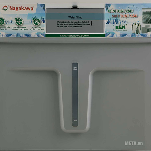 Máy làm mát không khí Nagakawa NFC999 (70L, nắp mặt kính)