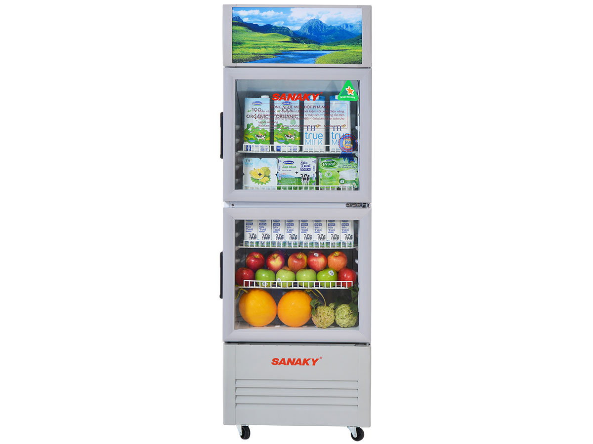 Tủ mát Sanaky 170 lít VH-218W