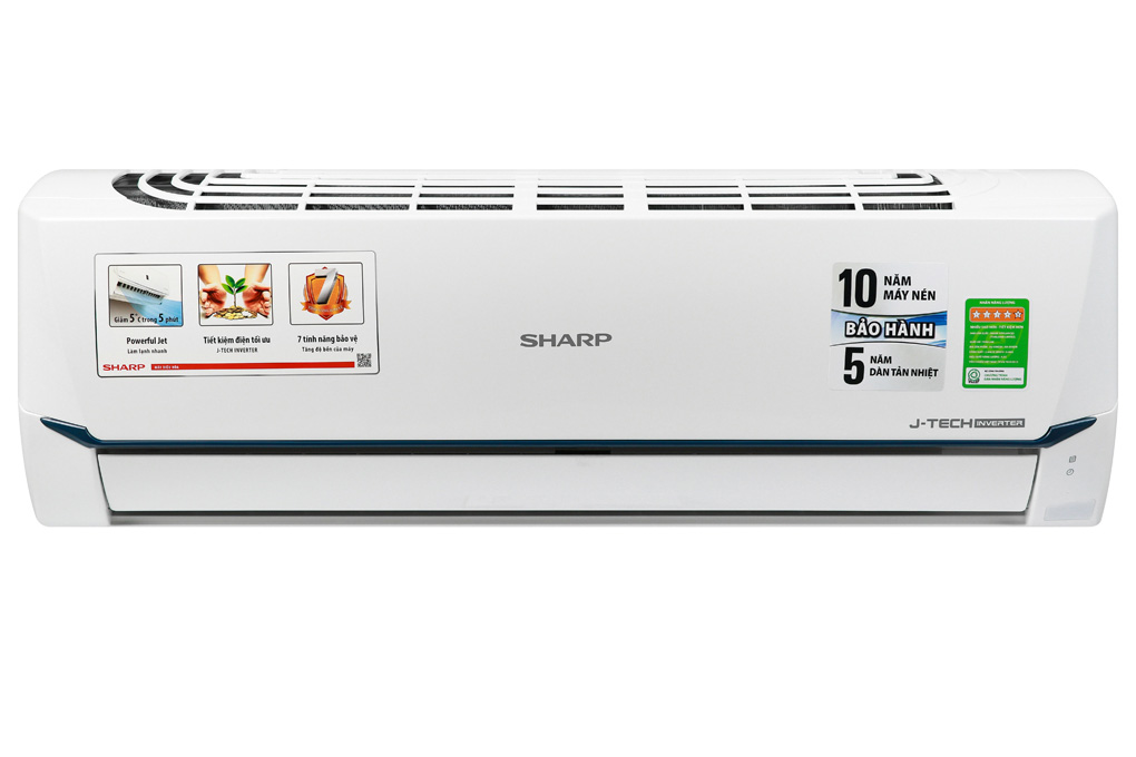 Điều hòa Sharp 1 chiều Inverter 12000BTU AH-X12XEW (Gas R32)