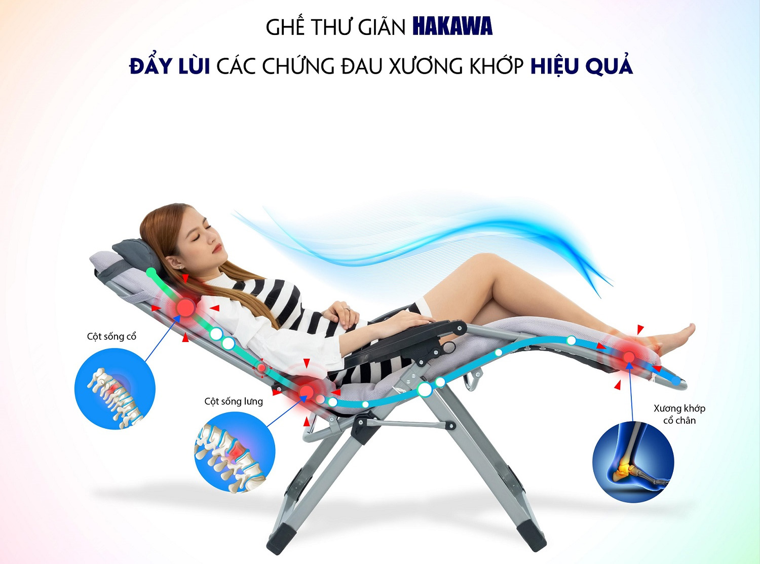 Ghế xếp thư giãn Hakawa G20T