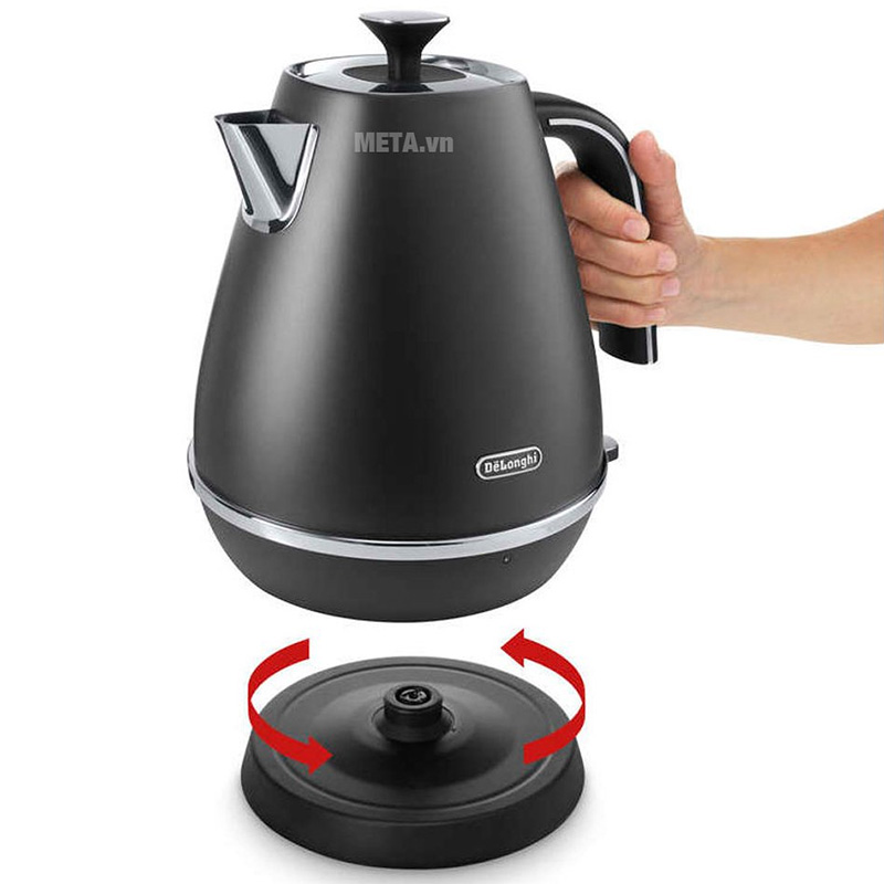 Ấm siêu tốc Delonghi Distinta KBI 2001.BK