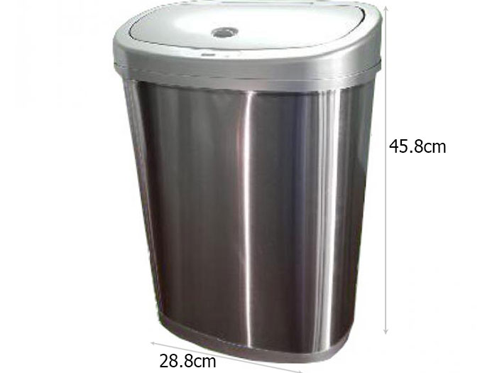 Kích thước thùng rác inox thông minh
