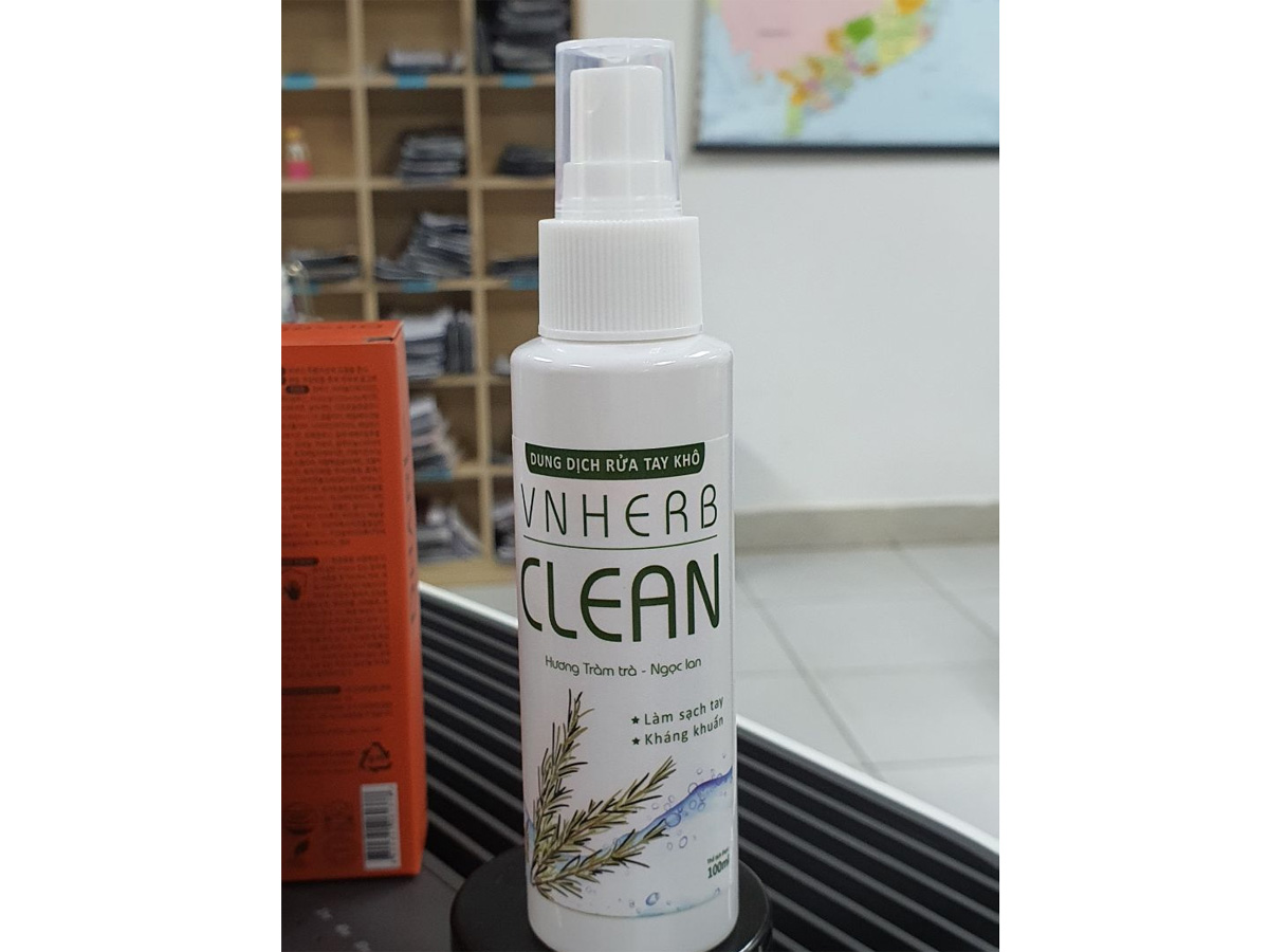 Nước rửa tay khô Vnherb Clean