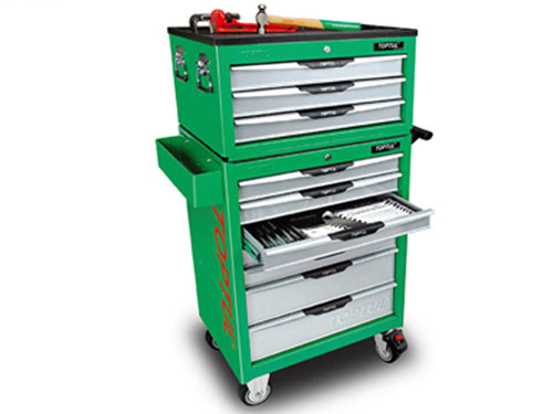 Tủ đồ nghề 2 tầng 10 ngăn 333 chi tiết Toptul GCAZ0013 GCAJ0014