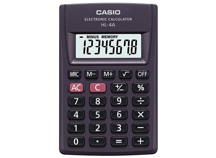 Máy tính bỏ túi Casio HL-4A