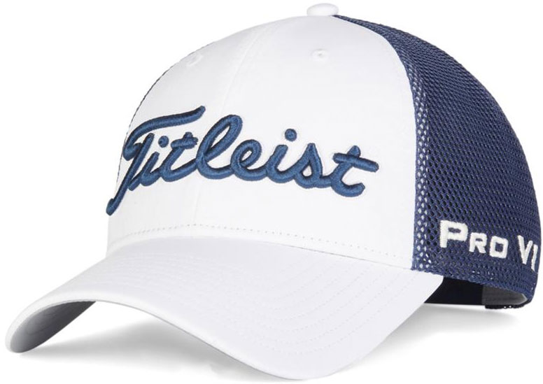 Mũ Titleist Tour Performance Mesh 2020 màu trắng navy