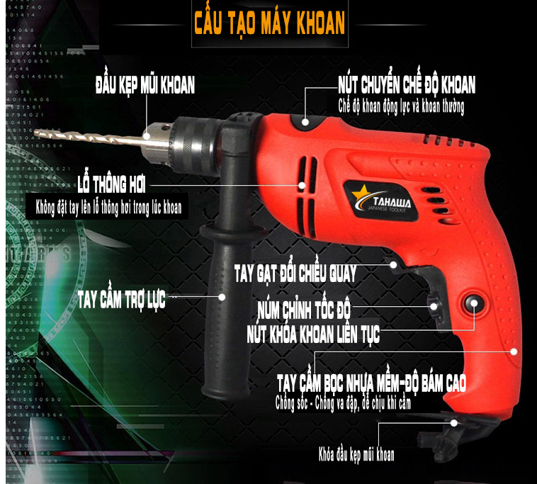Bộ dụng cụ sửa chữa Tahawa  