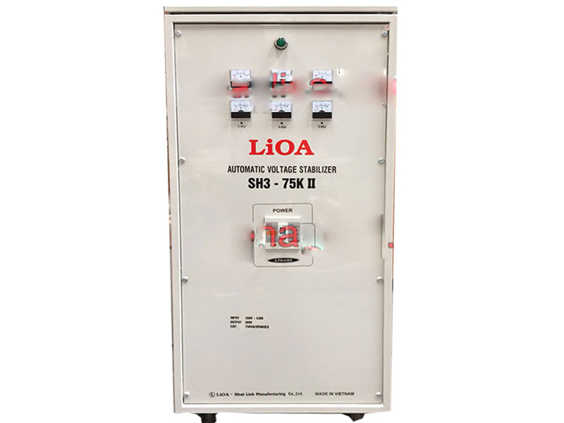 Ổn áp 3 pha Lioa SH-75K II