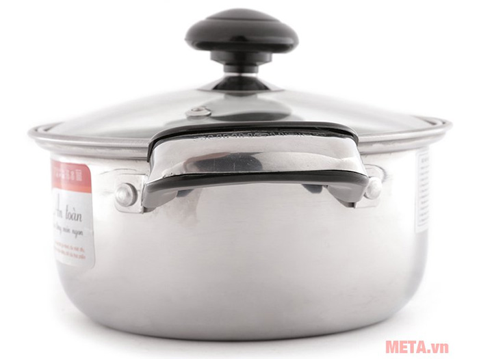 Bộ nồi inox 1 đáy quai đệm SH365