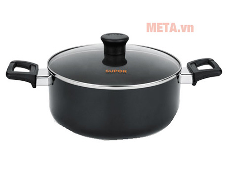 Nồi chống dính đáy từ 2 tay cầm Supor Affinity H18203-T24 (24cm)