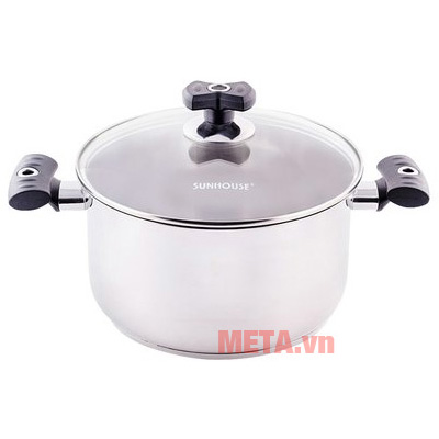 Bộ nồi chảo Sunhouse cao cấp SHG-CS36
