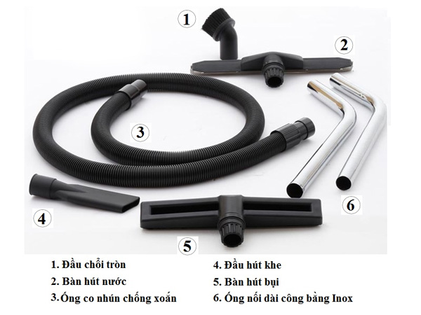 Máy hút bụi khô ướt Kouritsu ZD98-2B-70L