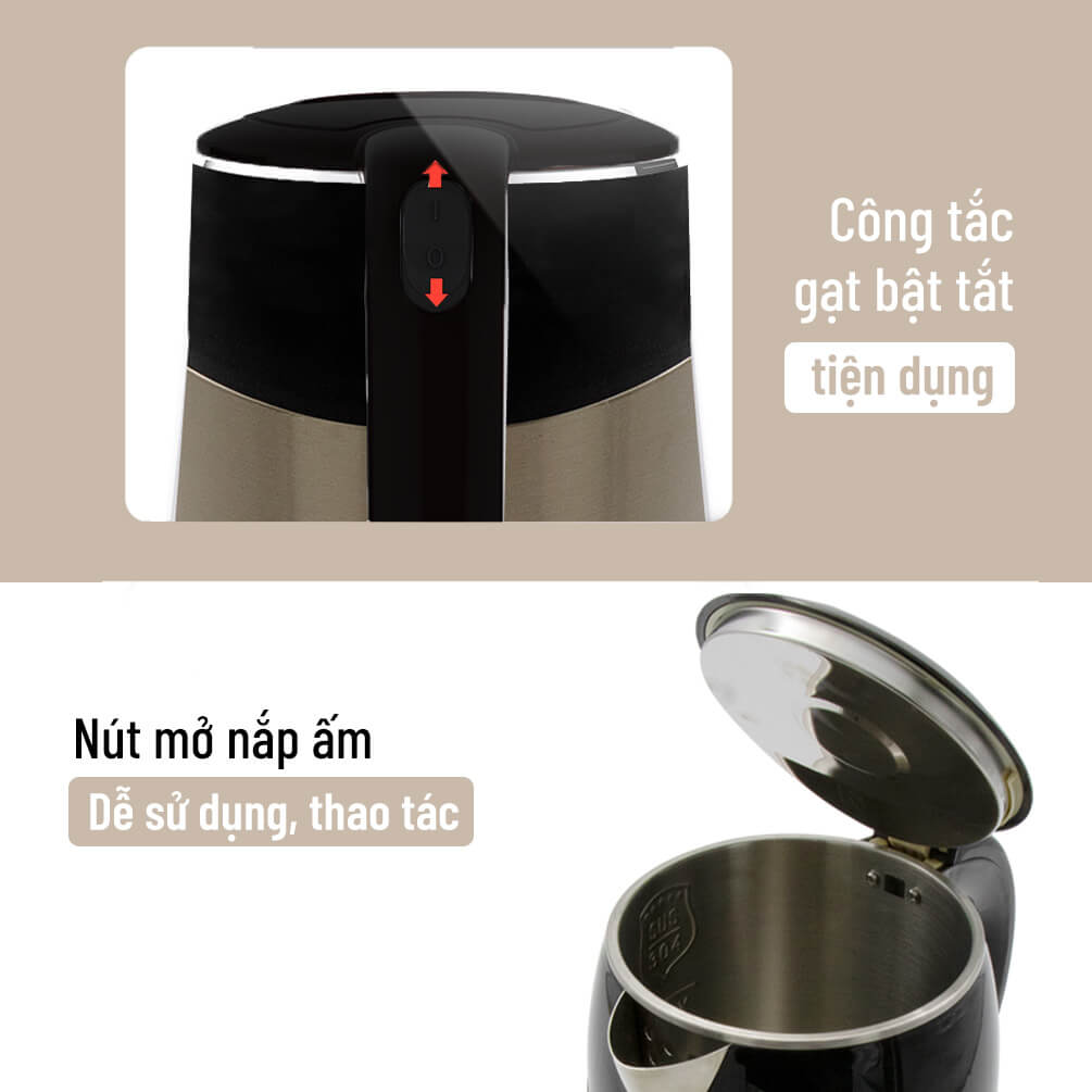 Ấm siêu tốc Nagakawa 