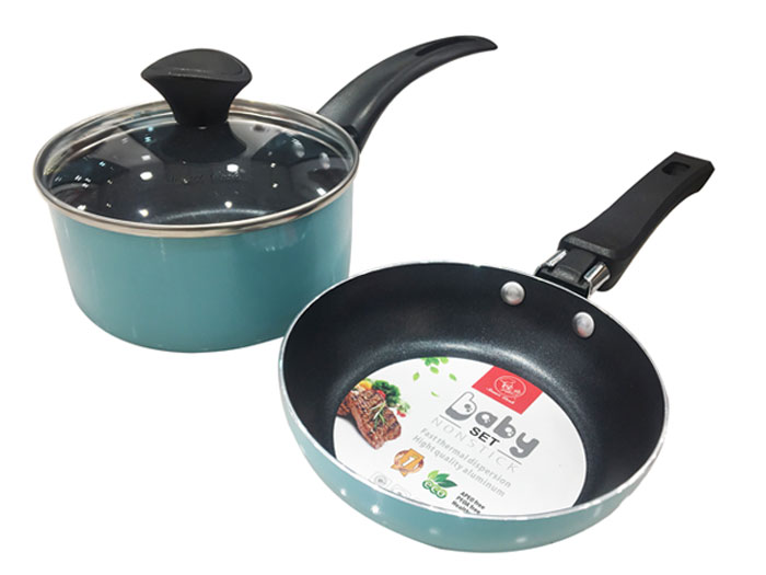 Bộ nồi chảo chống dính Smartcook baby star SM-611420MB (14cm)