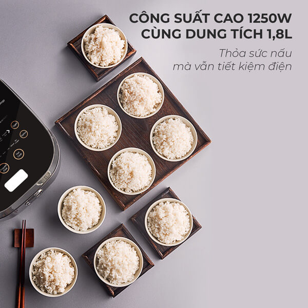 Nồi cơm điện cao tần Nagakawa NAG0102 (1,8 lít)