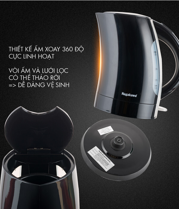 Ấm nước siêu tốc Nagakawa