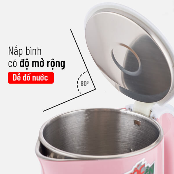 Ấm siêu tốc 1.8 lít