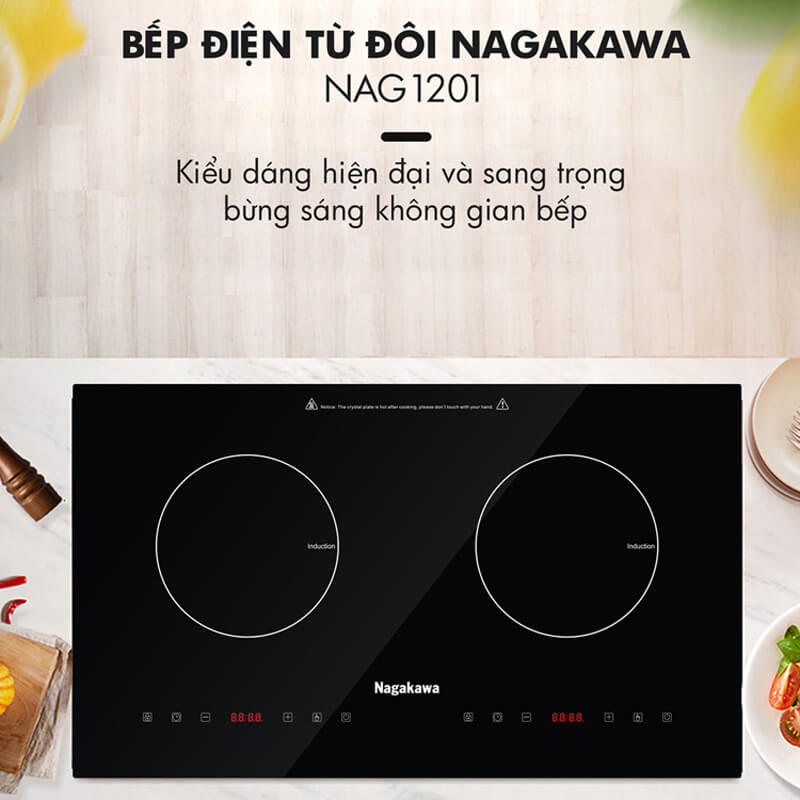 Bếp điện từ Nagakawa NAG1201