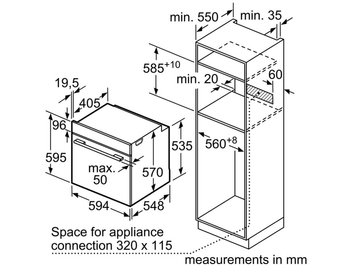 Lò nướng Bosch chính hãng