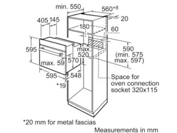 Lò nướng Bosch chính hãng
