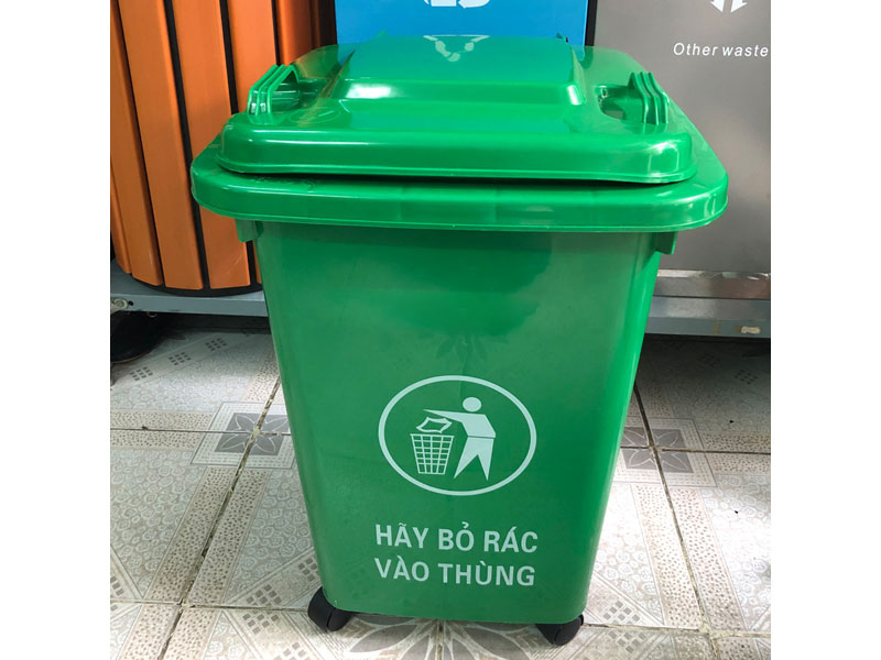 Thùng rác nhựa 