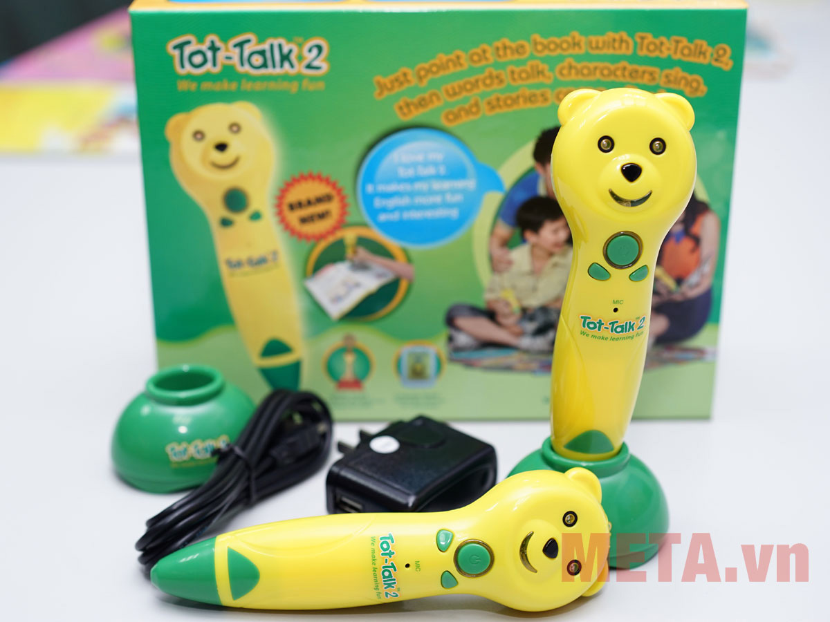 Bút Học tiếng Anh Tot-Talk 2 dành cho bé (1 đến 12 tuổi)