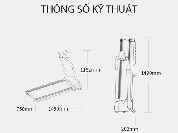 Máy chạy bộ gia đình