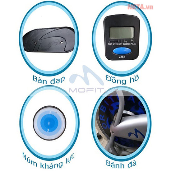 Xe đạp tập Obitrac Elite MO-2082