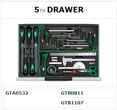 Tủ dụng cụ 7 ngăn - 234 chi tiết