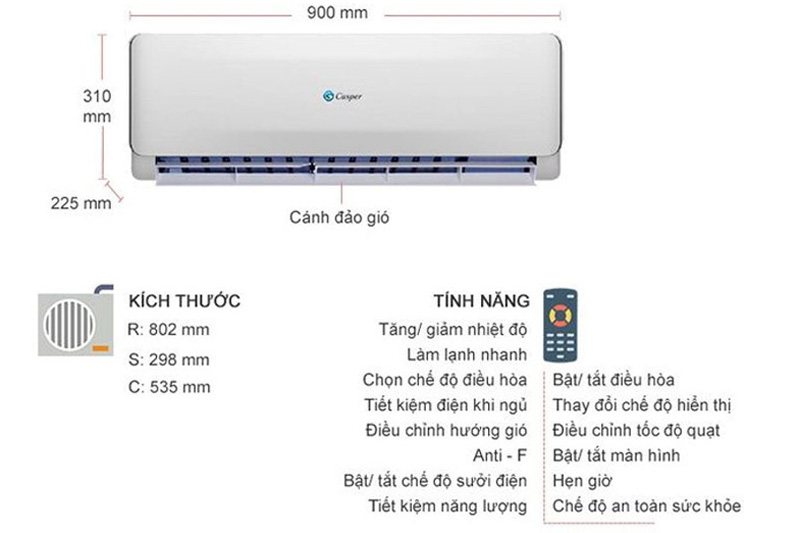 điều hòa Casper