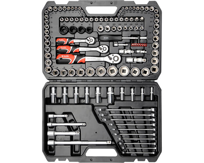 Bộ kìm tuýp cờ lê tay vặn tổng hợp Yato YT-38801 (120 món)