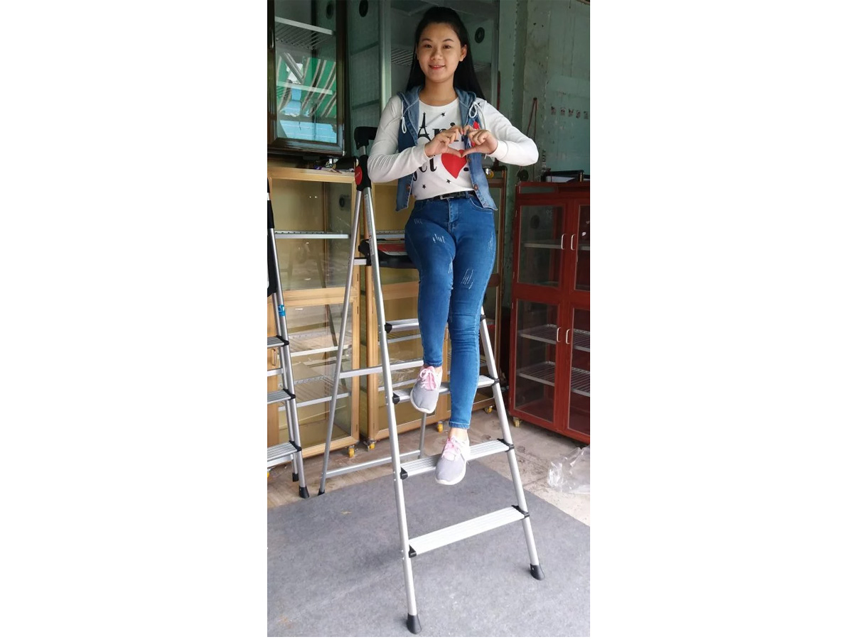 Thang nhôm ghế Hakachi HL-05 (HL-05S)