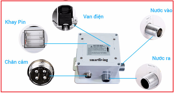 Vòi cảm ứng Smartliving YM101V