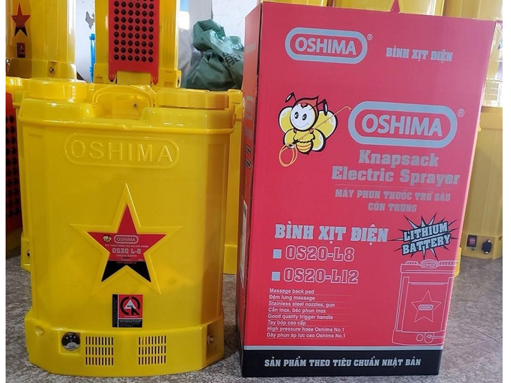 Bình xịt điện Oshima 