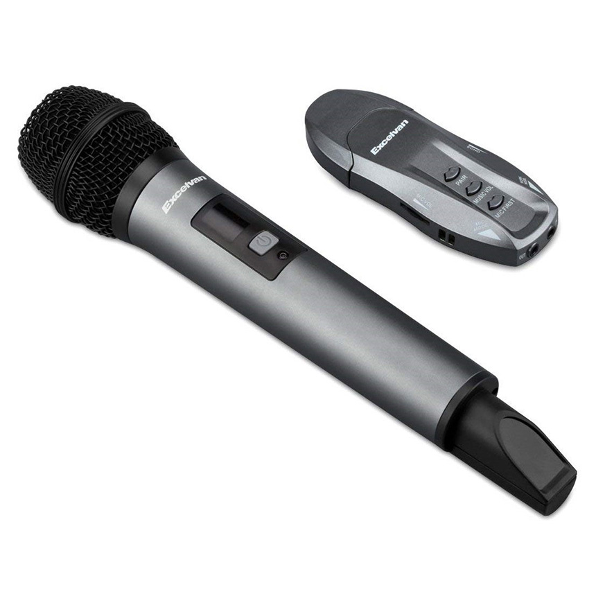 Micro Karaoke không dây Excelvan K18V (01 mic, VHF)