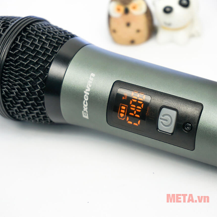 Micro Karaoke không dây Excelvan K18V (01 mic, VHF)
