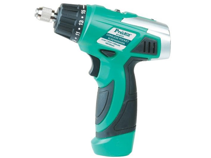 Máy vặn vít dùng pin Pro'skit PT-0721F