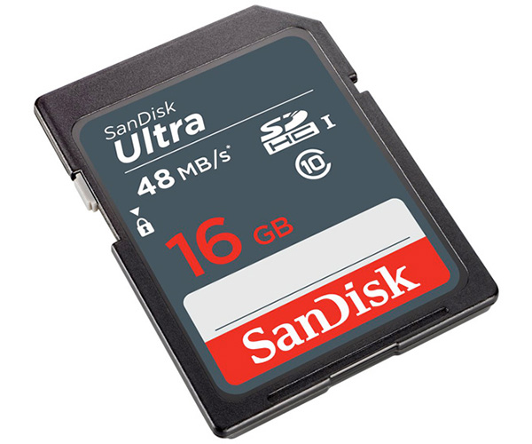 Thẻ nhớ máy ảnh 16GB Sandisk Ultra SDSDUNB-016G-GN3IN C10 UHS-I