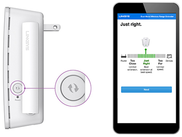 Bộ thu phát wifi Linksys RE6400