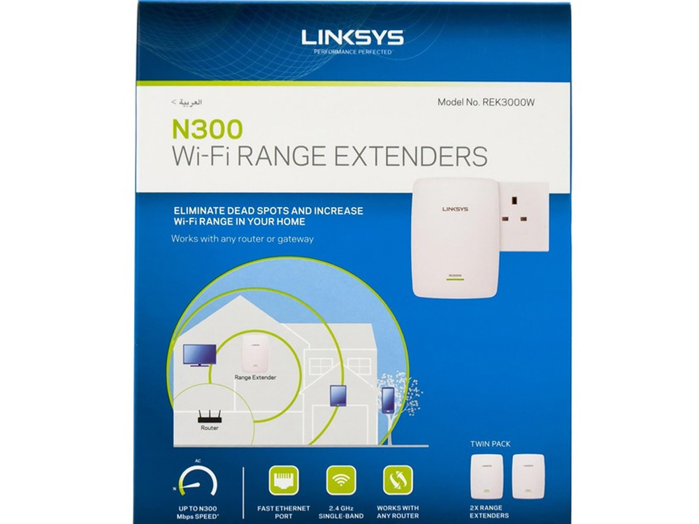 Router Wifi Linksys RE3000W