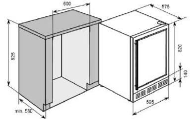 Tủ rượu Baumatic BWCDZ150GL