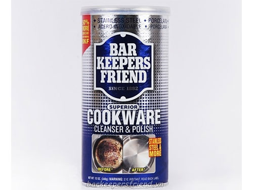 Bột làm làm sạch Bar Keepers Friend Cookware