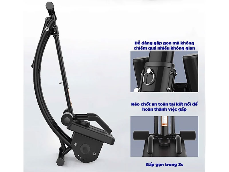 Máy Tập Cơ Bụng Đa Năng Airbike