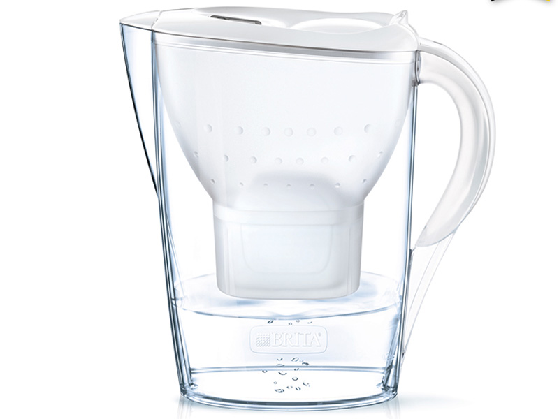 Bình lọc nước Brita Marella Cool White 2.4L (có sẵn 1 lõi lọc Maxtra Plus) 