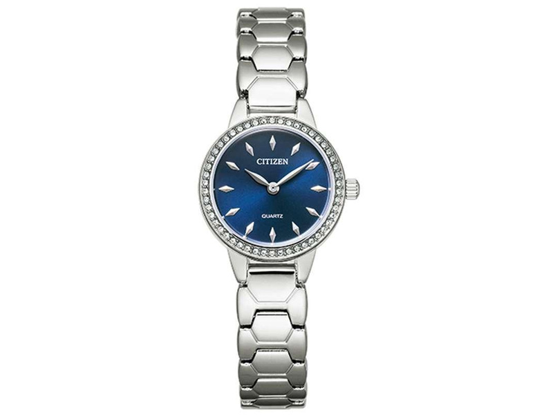 Đồng hồ nữ Citizen EZ7010-56L (Viền đính Swarovski, kích thước mặt 24mm)