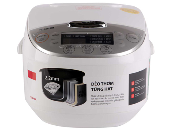 Nồi cơm điện tử Toshiba RC-10DH1NV