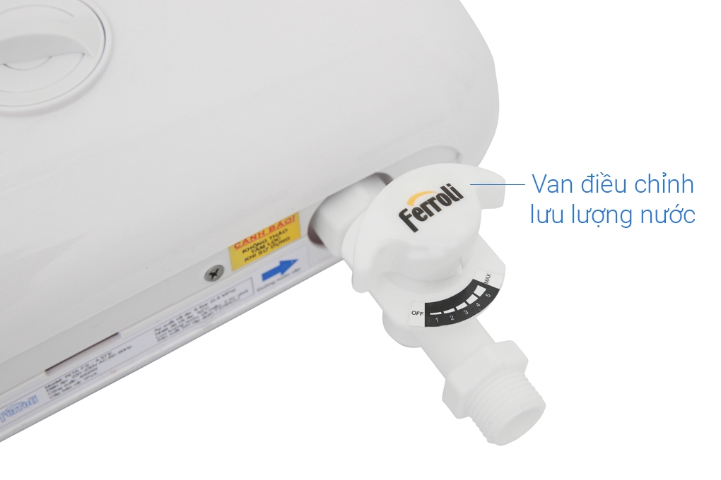 Van điều chỉnh lưu lượng nước của bình nóng lạnh trực tiếp Ferroli Rita FS-TE